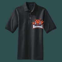 Heavyweight Cotton Pique Polo with Pocket Thumbnail
