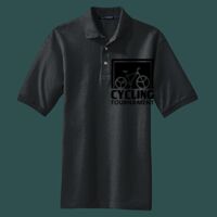 Heavyweight Cotton Pique Polo with Pocket Thumbnail