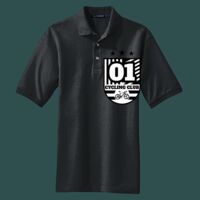 Heavyweight Cotton Pique Polo with Pocket Thumbnail