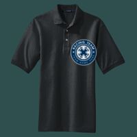 Heavyweight Cotton Pique Polo with Pocket Thumbnail