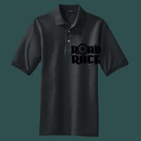 Heavyweight Cotton Pique Polo with Pocket Thumbnail