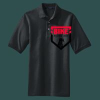 Heavyweight Cotton Pique Polo with Pocket Thumbnail