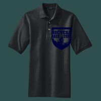 Heavyweight Cotton Pique Polo with Pocket Thumbnail