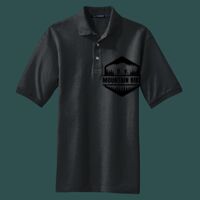Heavyweight Cotton Pique Polo with Pocket Thumbnail