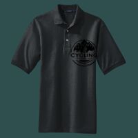 Heavyweight Cotton Pique Polo with Pocket Thumbnail