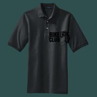 Heavyweight Cotton Pique Polo with Pocket Thumbnail
