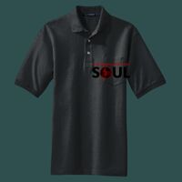Heavyweight Cotton Pique Polo with Pocket Thumbnail