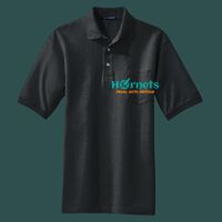 Heavyweight Cotton Pique Polo with Pocket Thumbnail