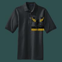 Heavyweight Cotton Pique Polo with Pocket Thumbnail
