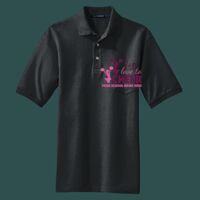 Heavyweight Cotton Pique Polo with Pocket Thumbnail
