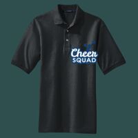 Heavyweight Cotton Pique Polo with Pocket Thumbnail