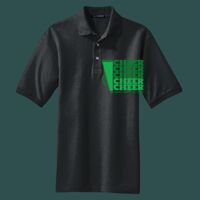 Heavyweight Cotton Pique Polo with Pocket Thumbnail