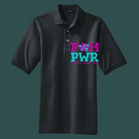 Heavyweight Cotton Pique Polo with Pocket Thumbnail