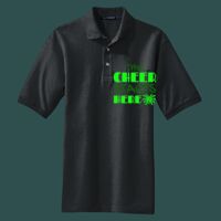 Heavyweight Cotton Pique Polo with Pocket Thumbnail