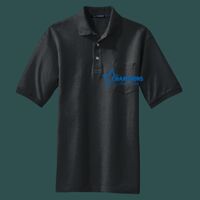 Heavyweight Cotton Pique Polo with Pocket Thumbnail