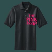 Heavyweight Cotton Pique Polo with Pocket Thumbnail