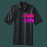 Heavyweight Cotton Pique Polo with Pocket Thumbnail