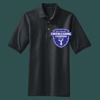 Heavyweight Cotton Pique Polo with Pocket Thumbnail
