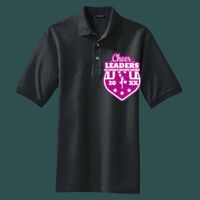 Heavyweight Cotton Pique Polo with Pocket Thumbnail
