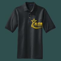 Heavyweight Cotton Pique Polo with Pocket Thumbnail