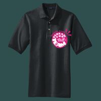 Heavyweight Cotton Pique Polo with Pocket Thumbnail