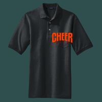 Heavyweight Cotton Pique Polo with Pocket Thumbnail
