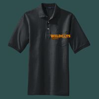 Heavyweight Cotton Pique Polo with Pocket Thumbnail