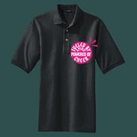 Heavyweight Cotton Pique Polo with Pocket Thumbnail