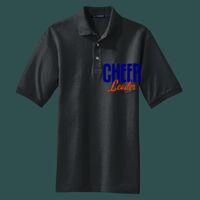 Heavyweight Cotton Pique Polo with Pocket Thumbnail