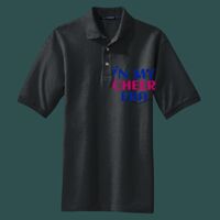 Heavyweight Cotton Pique Polo with Pocket Thumbnail