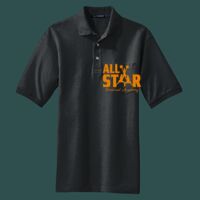 Heavyweight Cotton Pique Polo with Pocket Thumbnail