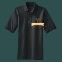 Heavyweight Cotton Pique Polo with Pocket Thumbnail