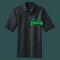 Heavyweight Cotton Pique Polo with Pocket Thumbnail