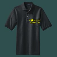 Heavyweight Cotton Pique Polo with Pocket Thumbnail