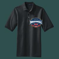 Heavyweight Cotton Pique Polo with Pocket Thumbnail