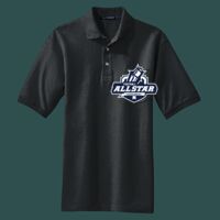 Heavyweight Cotton Pique Polo with Pocket Thumbnail