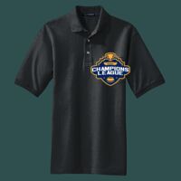 Heavyweight Cotton Pique Polo with Pocket Thumbnail