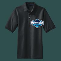 Heavyweight Cotton Pique Polo with Pocket Thumbnail