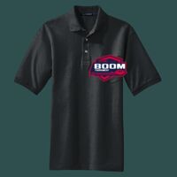 Heavyweight Cotton Pique Polo with Pocket Thumbnail