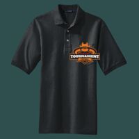 Heavyweight Cotton Pique Polo with Pocket Thumbnail