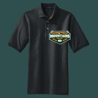 Heavyweight Cotton Pique Polo with Pocket Thumbnail