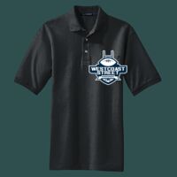 Heavyweight Cotton Pique Polo with Pocket Thumbnail