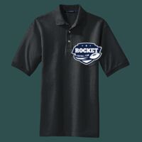 Heavyweight Cotton Pique Polo with Pocket Thumbnail