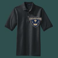 Heavyweight Cotton Pique Polo with Pocket Thumbnail