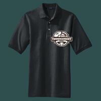 Heavyweight Cotton Pique Polo with Pocket Thumbnail