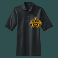 Heavyweight Cotton Pique Polo with Pocket Thumbnail