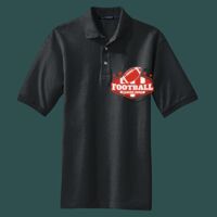 Heavyweight Cotton Pique Polo with Pocket Thumbnail