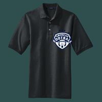 Heavyweight Cotton Pique Polo with Pocket Thumbnail