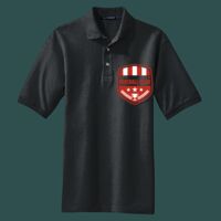 Heavyweight Cotton Pique Polo with Pocket Thumbnail