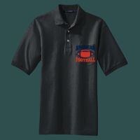Heavyweight Cotton Pique Polo with Pocket Thumbnail